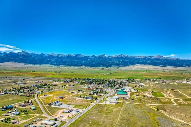 222 Cliff St Unit 3A, Silver Cliff, CO 81252 - drone / aerial view with a mountain view