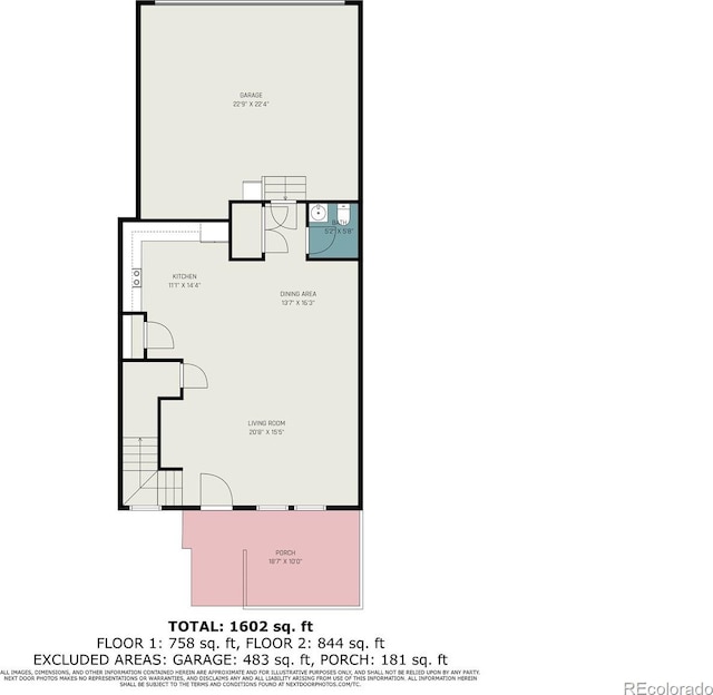 16141 Bolling Dr, Denver, CO 80239 - home floor plan
