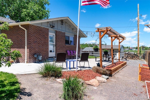 16225 W 74th Dr, Arvada, CO 80007 - view of patio with a pergola