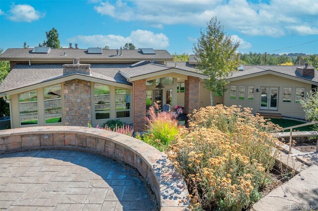 view of rear view of house