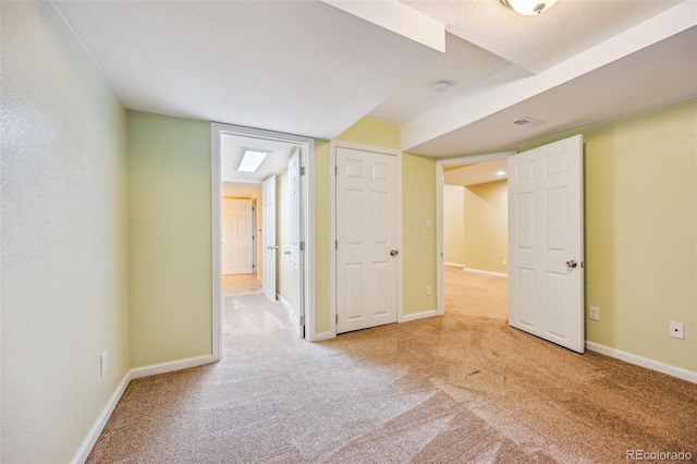 7625 Blue Vail Way, Colorado Springs, CO 80922 - finished basement with carpet flooring and baseboards