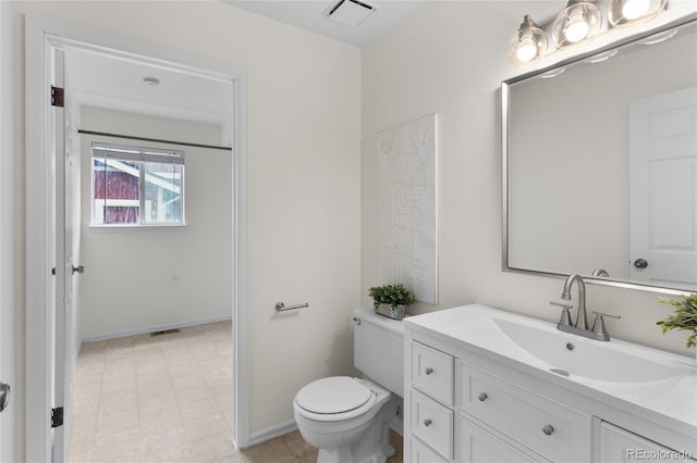 8441 S Timberwood St, Highlands Ranch, CO 80126 - bathroom featuring vanity and toilet