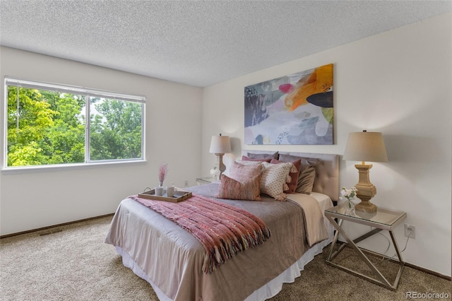 8441 S Timberwood St, Highlands Ranch, CO 80126 - bedroom featuring carpet flooring and a textured ceiling