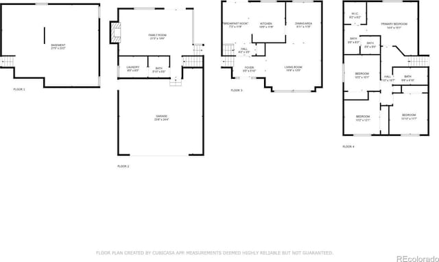 8441 S Timberwood St, Highlands Ranch, CO 80126 - view of property floor plan