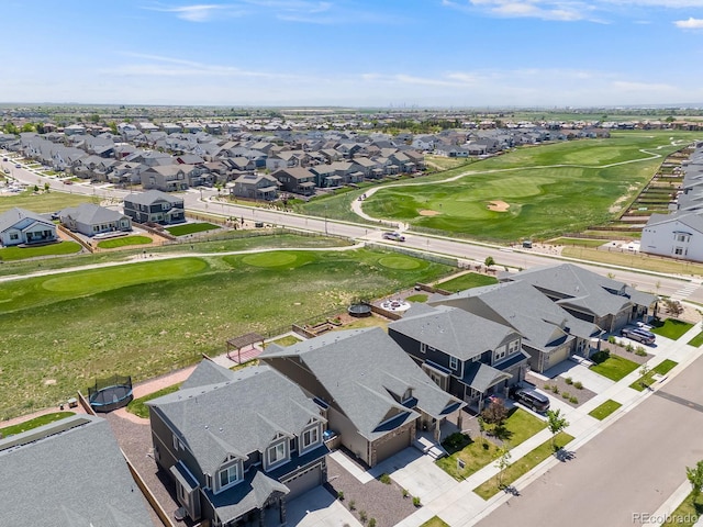 16448 E 111th Pl, Commerce City, CO 80022 - aerial perspective of suburban area with a golf club