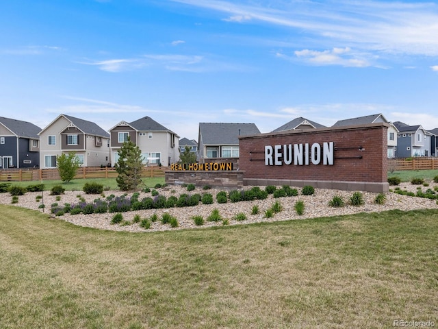 16448 E 111th Pl, Commerce City, CO 80022 - community / neighborhood sign with a residential view