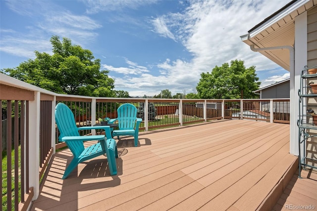 1245 Ceres Dr, Lafayette, CO 80026 - view of wooden deck