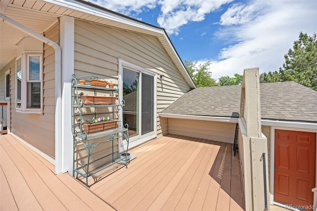 1245 Ceres Dr, Lafayette, CO 80026 - view of wooden terrace