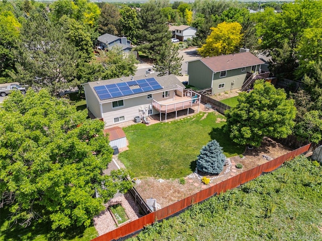 1245 Ceres Dr, Lafayette, CO 80026 - aerial view of property and surrounding area