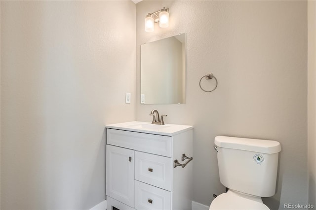 10626 Cherrybrook Cir, Highlands Ranch, CO 80126 - half bath with vanity and toilet