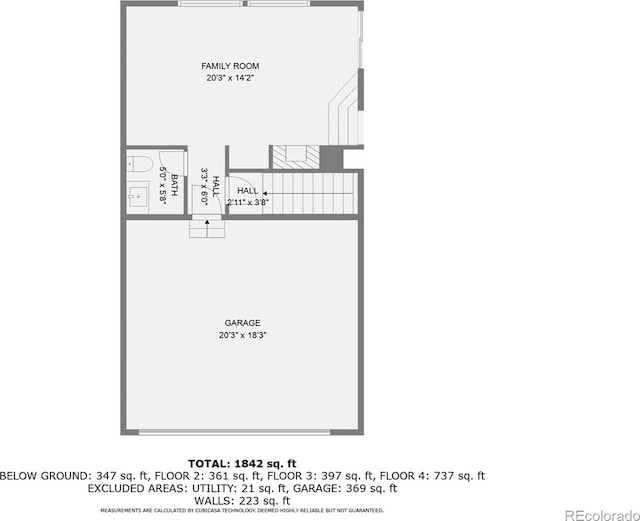 10626 Cherrybrook Cir, Highlands Ranch, CO 80126 - view of floor plan / room layout
