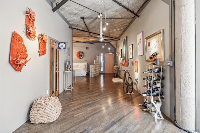 1863 Wazee St Unit 6B, Denver, CO 80202 - hall with wood finished floors