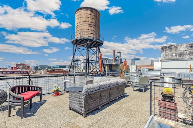 1863 Wazee St Unit 6B, Denver, CO 80202 - view of patio with an outdoor hangout area
