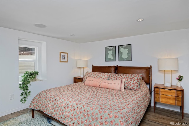 747 N Downing St, Denver, CO 80218 - bedroom featuring baseboards and wood finished floors