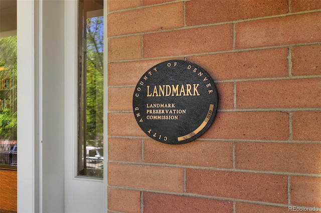 747 N Downing St, Denver, CO 80218 - exterior view of brick siding