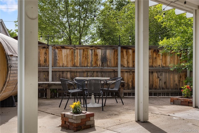 4567 Grove St, Denver, CO 80211 - view of patio / terrace with outdoor dining space