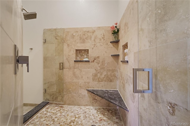 2398 Bitterroot Ln, Golden, CO 80401 - bathroom featuring a stall shower
