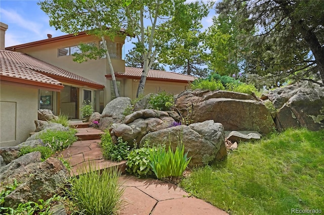 2398 Bitterroot Ln, Golden, CO 80401 - view of yard