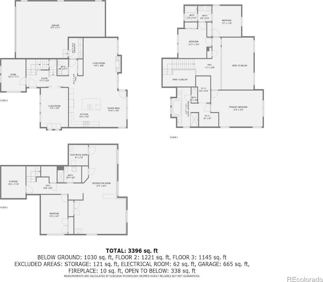 2256 S Isabell Ct, Lakewood, CO 80228 - floor plan / room layout