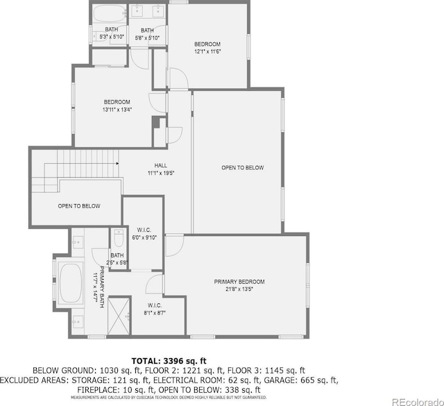 2256 S Isabell Ct, Lakewood, CO 80228 - floor plan / room layout