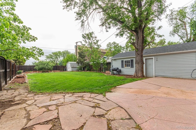 134 S 5th Ave, Brighton, CO 80601 - view of yard with a patio area