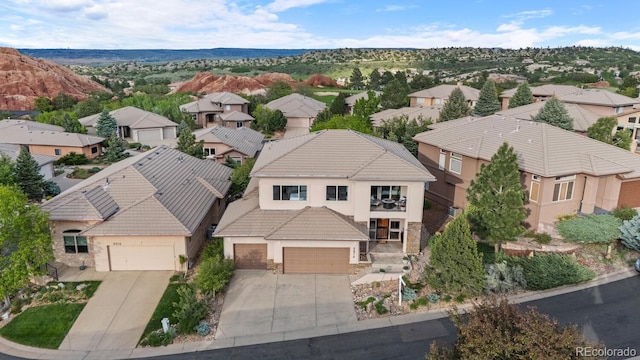 6874 Raspberry Run, Littleton, CO 80125 - aerial perspective of suburban area