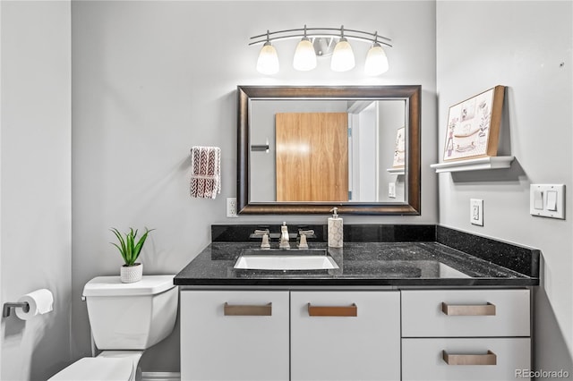 3100 Huron St Unit 1A, Denver, CO 80202 - bathroom with vanity and toilet