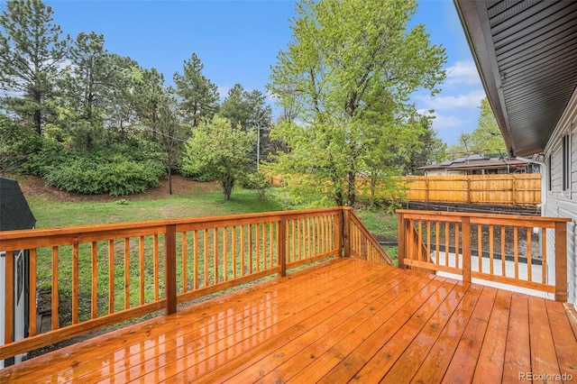11172 W Exposition Dr, Denver, CO 80226 - view of wooden terrace