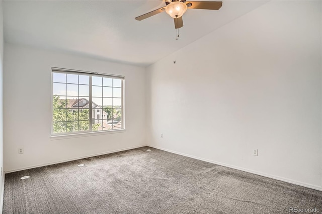12711 Colorado Blvd Unit 607F, Thornton, CO 80241 - carpeted empty room featuring ceiling fan and baseboards