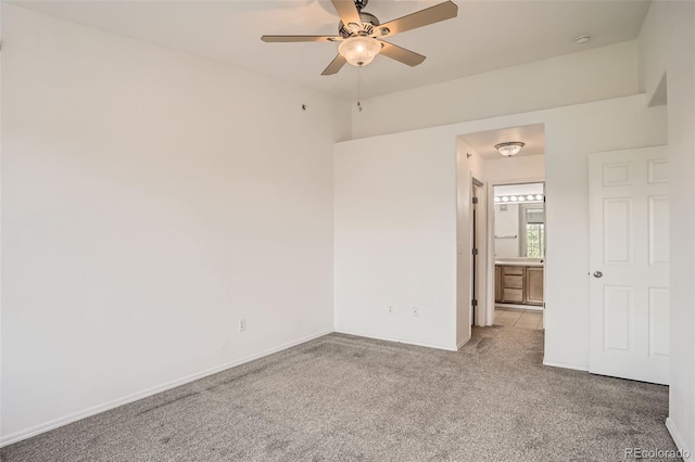 12711 Colorado Blvd Unit 607F, Thornton, CO 80241 - carpeted spare room featuring a ceiling fan and a smoke detector