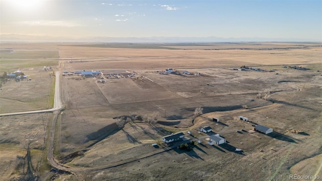 35055 E Mississippi Ave, Watkins, CO 80137 - birds eye view of property with a rural view