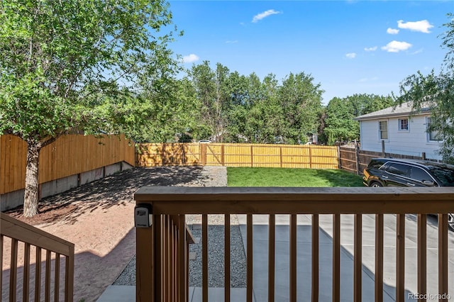 261 Knox Ct, Denver, CO 80219 - view of fenced backyard