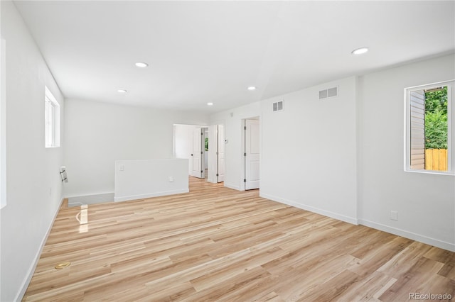 261 Knox Ct, Denver, CO 80219 - unfurnished room featuring recessed lighting and light wood finished floors