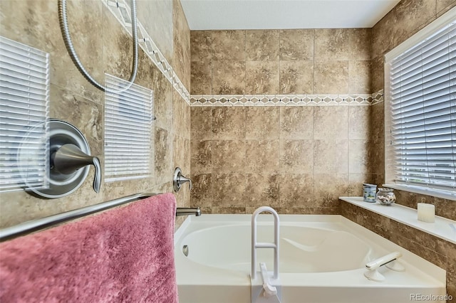 2115 Coach House Loop, Castle Rock, CO 80109 - full bathroom with a bath and tile walls