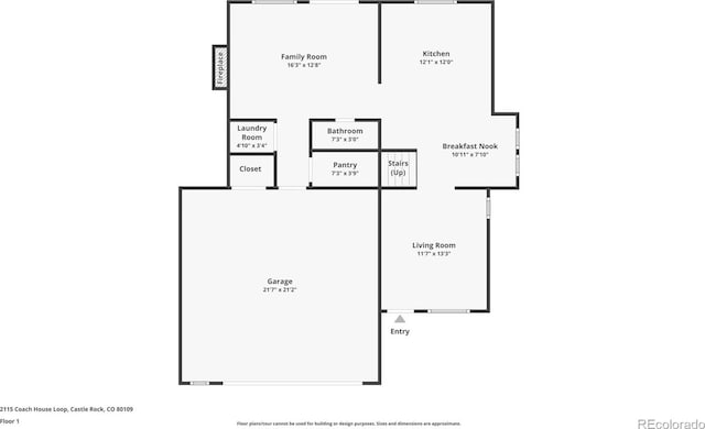2115 Coach House Loop, Castle Rock, CO 80109 - property floor plan
