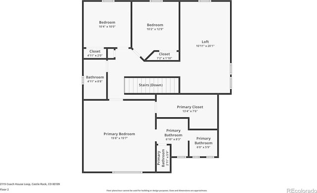 2115 Coach House Loop, Castle Rock, CO 80109 - room layout