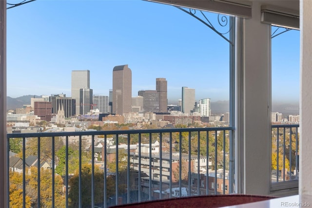1200 N Humboldt St Unit 1003, Denver, CO 80218 - balcony with a city view