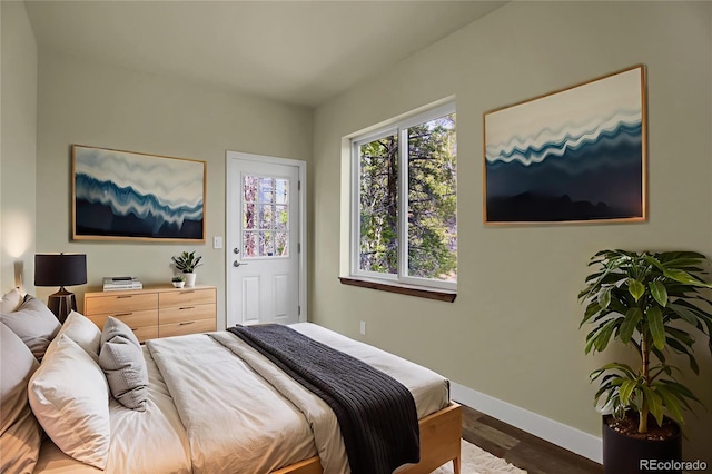586 Alpine Way, Idaho Springs, CO 80452 - bedroom with wood finished floors and baseboards