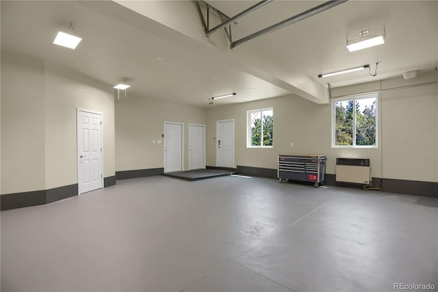 586 Alpine Way, Idaho Springs, CO 80452 - garage with baseboards