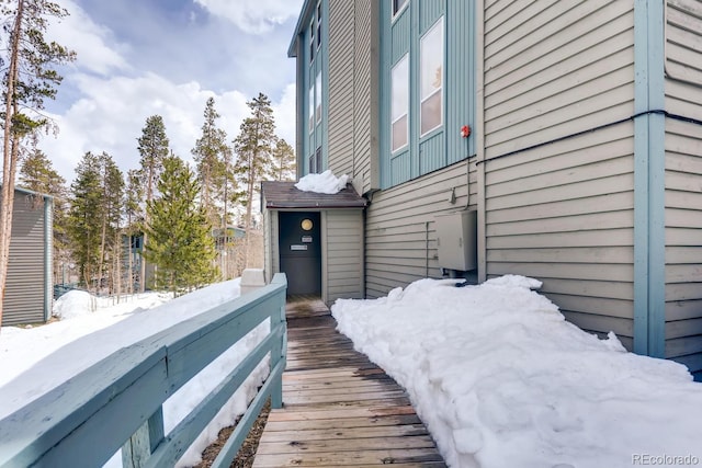 2300 Lodge Pole Cir Unit 103, Silverthorne, CO 80498 - view of snow covered property