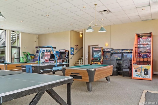 2300 Lodge Pole Cir Unit 103, Silverthorne, CO 80498 - recreation room featuring pool table and carpet floors