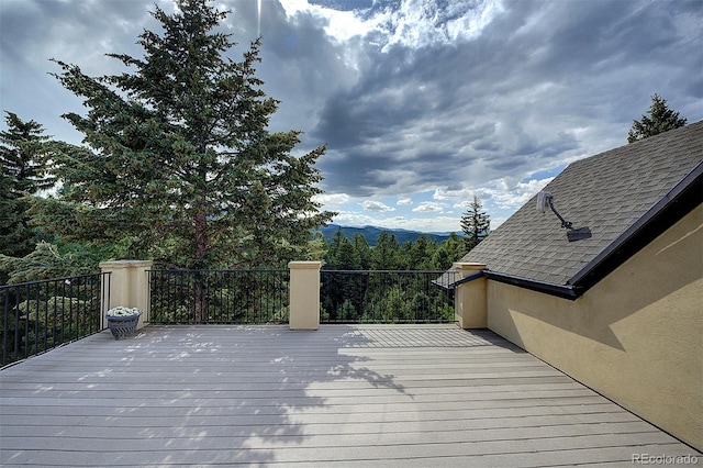 26806 Evergreen Springs Rd, Evergreen, CO 80439 - view of deck
