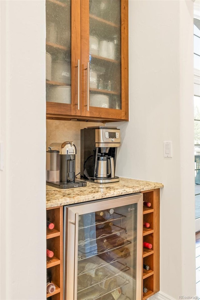 155 S Poplar St, Denver, CO 80230 - bar with beverage cooler