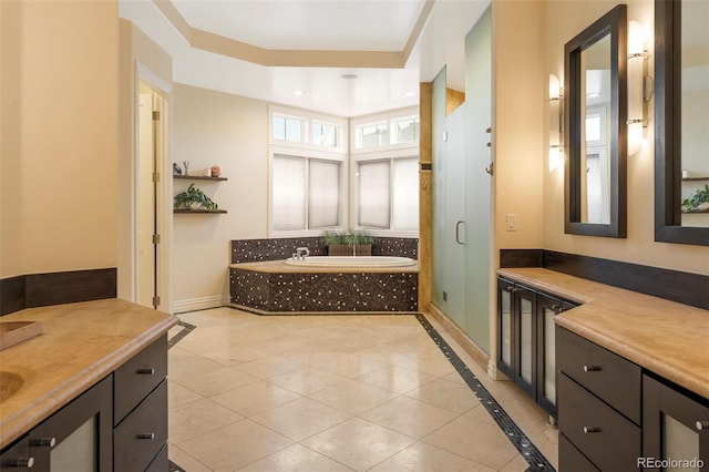 155 S Poplar St, Denver, CO 80230 - mudroom with baseboards and light tile patterned floors