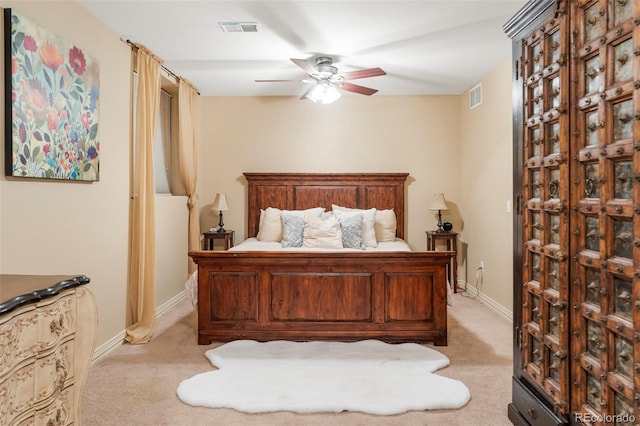 155 S Poplar St, Denver, CO 80230 - bedroom featuring light carpet, baseboards, and ceiling fan