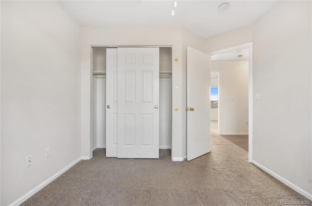 5241 S Shawnee St, Aurora, CO 80015 - unfurnished bedroom with carpet floors and a closet