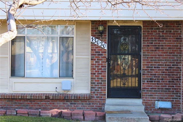 view of property entrance