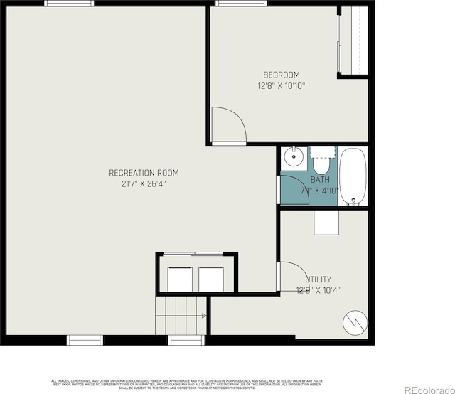 10051 E Walsh Pl, Denver, CO 80247 - view of property floor plan