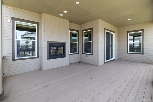 578 Sage Grouse Cir, Castle Rock, CO 80109 - view of wooden terrace