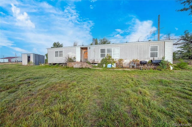 6224 County Road H, Joes, CO 80822 - manufactured / mobile home with a front yard